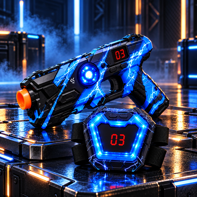 4-Player Laser Tag Set