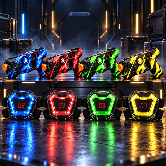 4-Player Laser Tag Set