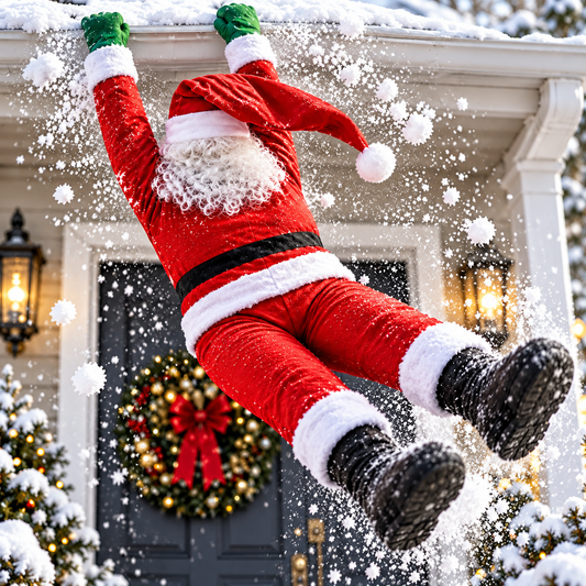 Santa Claus Roof Hanger