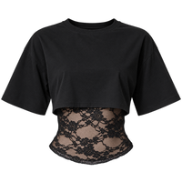 The Cropped Lace T-shirt