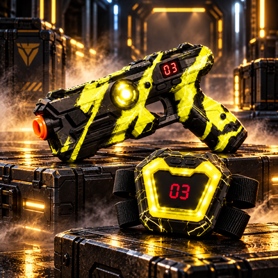 4-Player Laser Tag Set